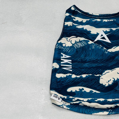 AKIV Dog Quick-Drying Vest | Dolphin Wave Realm
AKIV 狗狗快乾背心 | 白海豚浪境