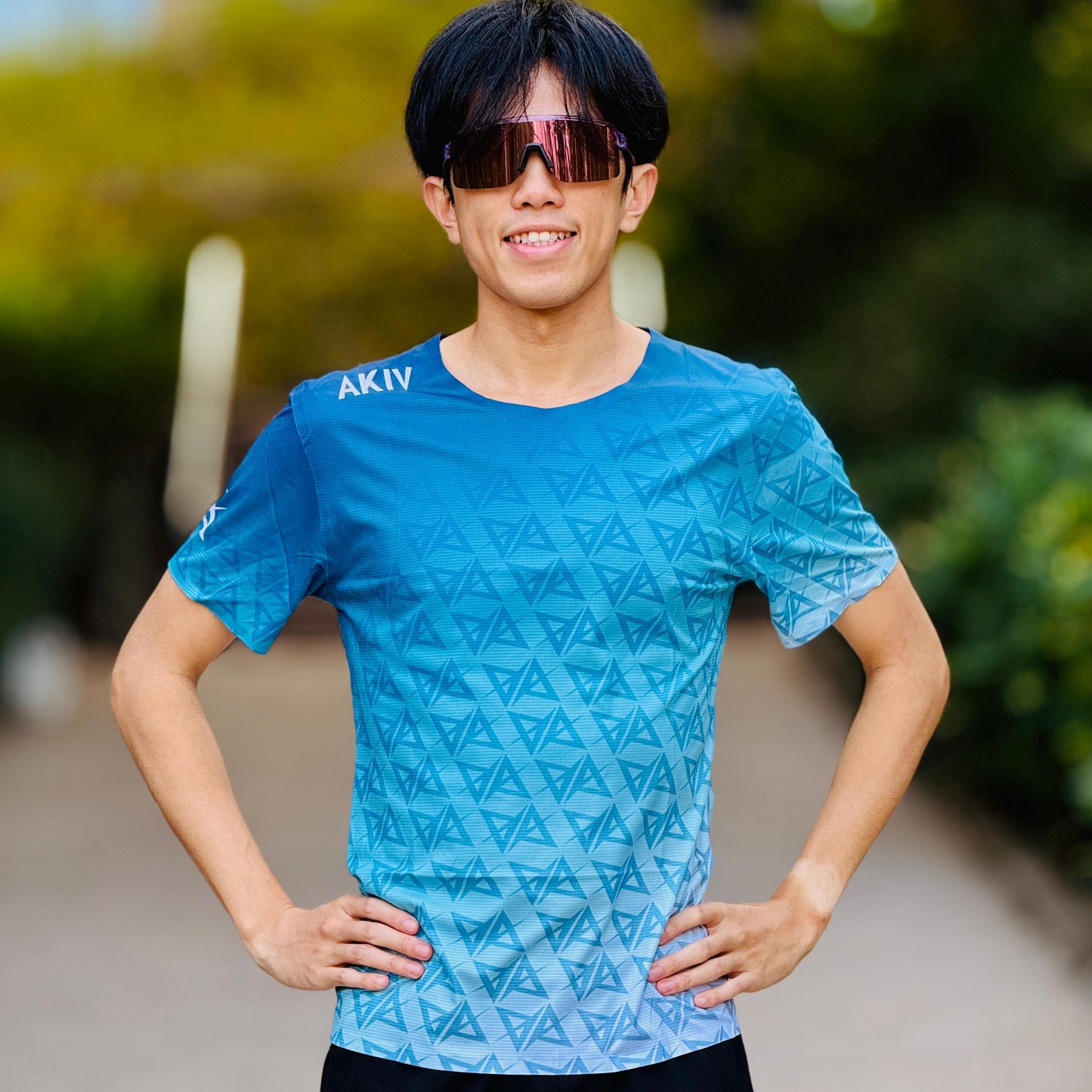 AKIV Ultralight Training T-Shirt Unisex | Fresh Lake Reflection
AKIV 超輕訓練T恤男女款 | 清新湖影