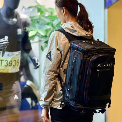 AKIV Hybrid Training 40L Backpack | Iridescent Zipper Edition | Black
AKIV 多功能訓練40L背包 | 幻彩拉鍊版 | 黑色