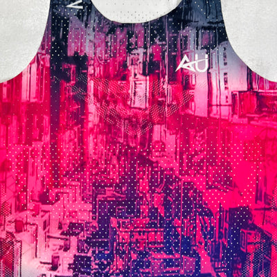 AKIV Elite Singlet Unisex | Urban Run Monster Building