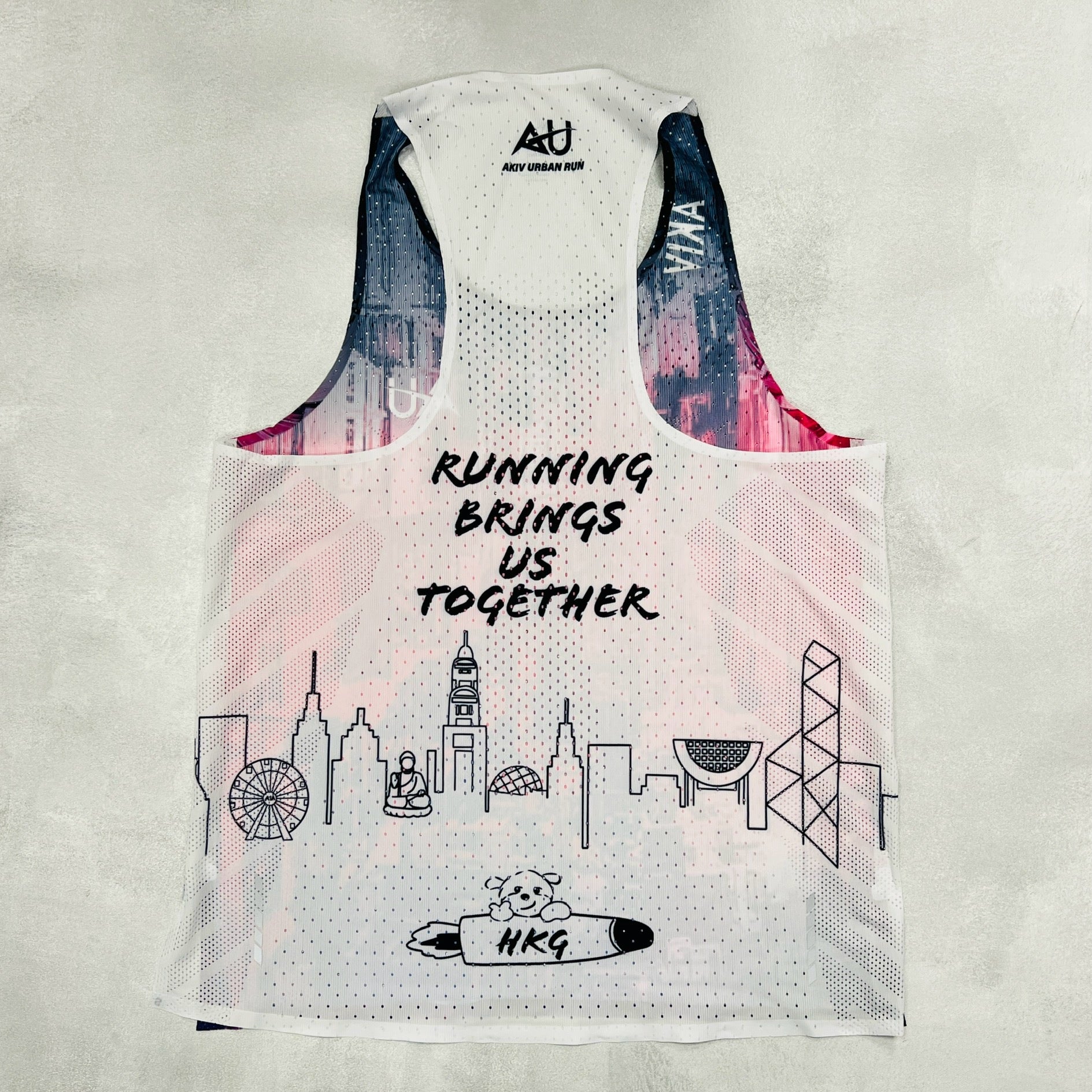 AKIV Elite Singlet Unisex | Urban Run Monster Building