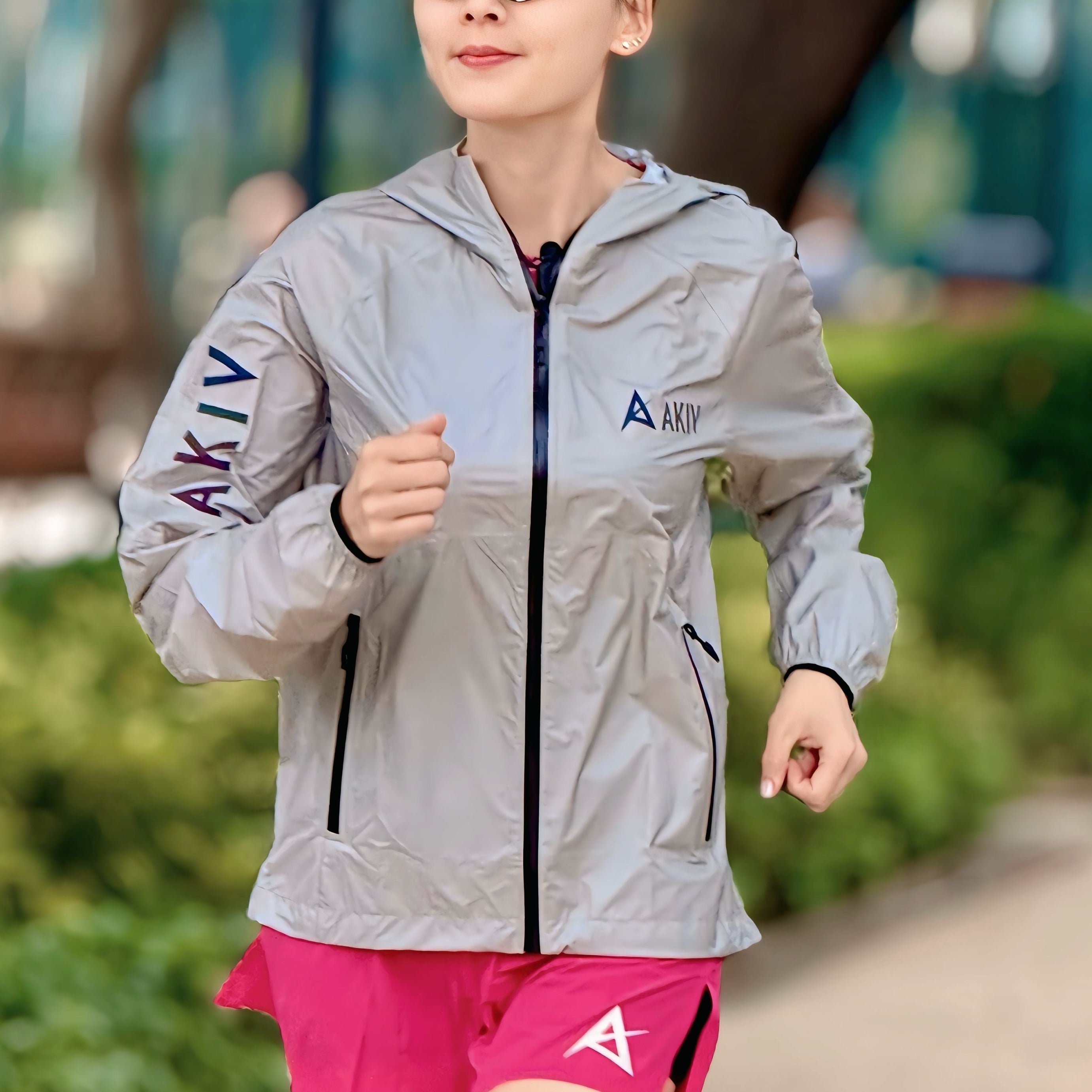 AKIV 雲跡 20K 機能收納式風褸男女款 | 霧灰