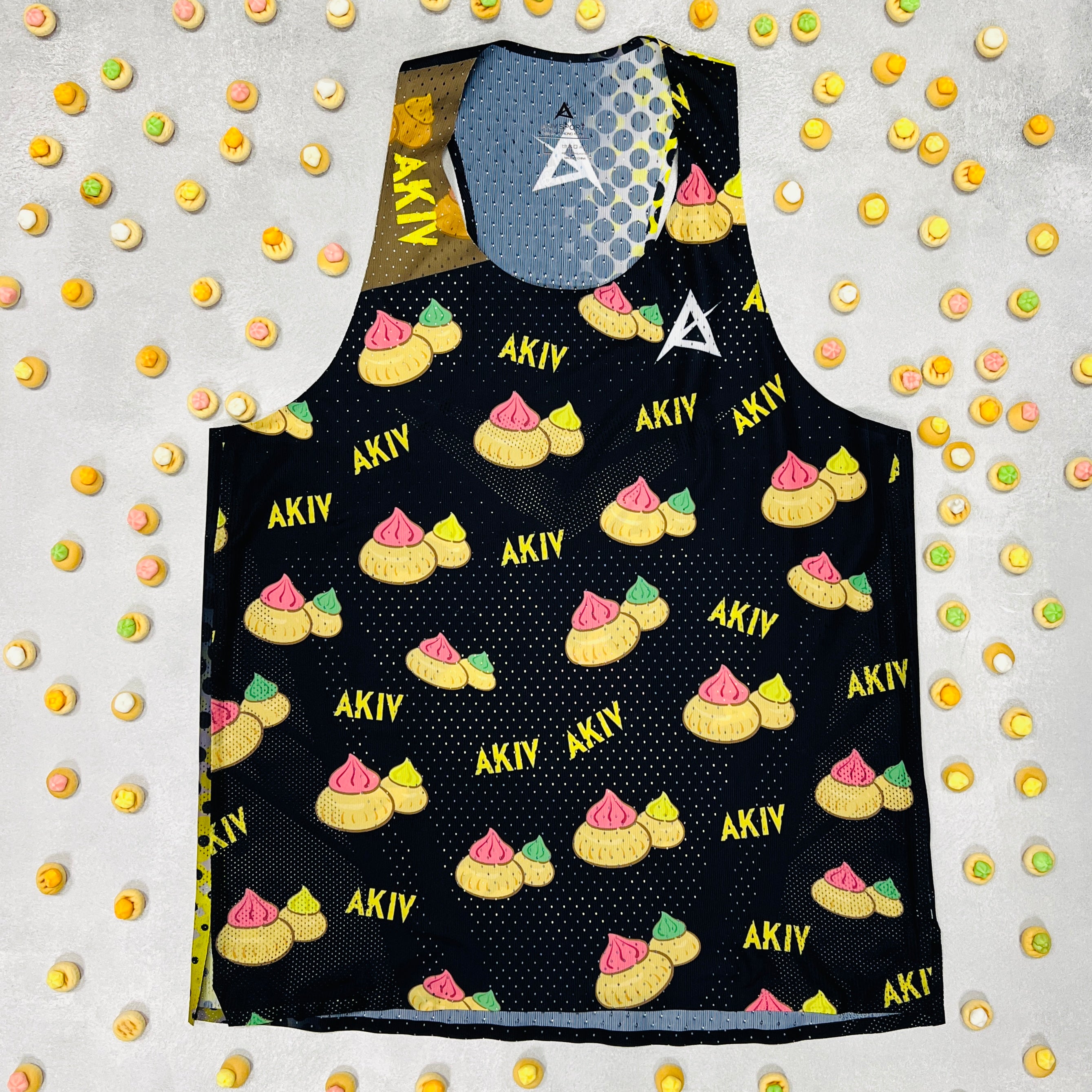 AKIV Elite Singlet Unisex | Iced Gem Biscuits