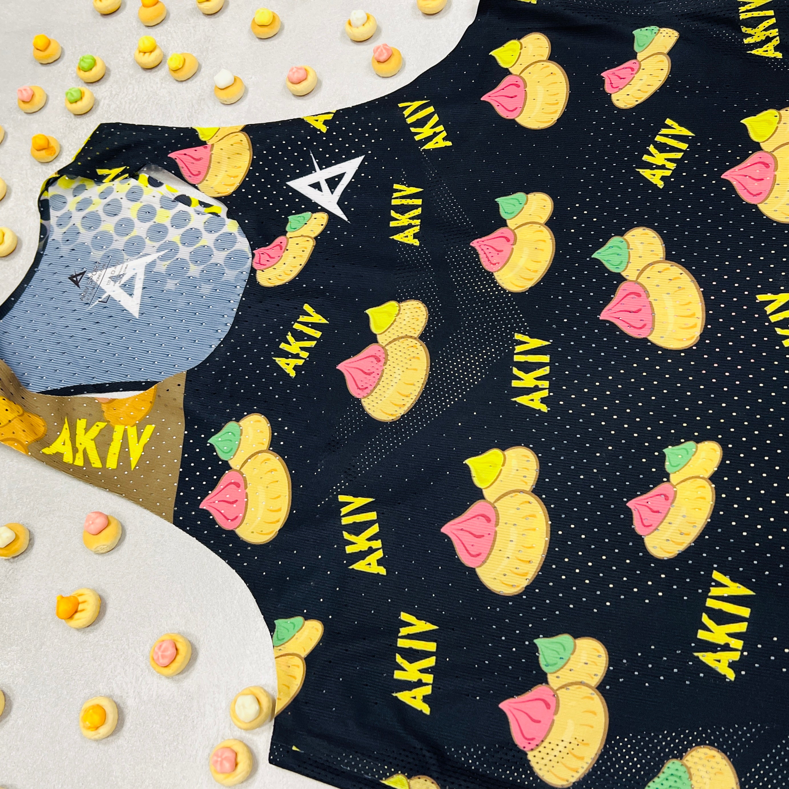 AKIV Elite Singlet Unisex | Iced Gem Biscuits