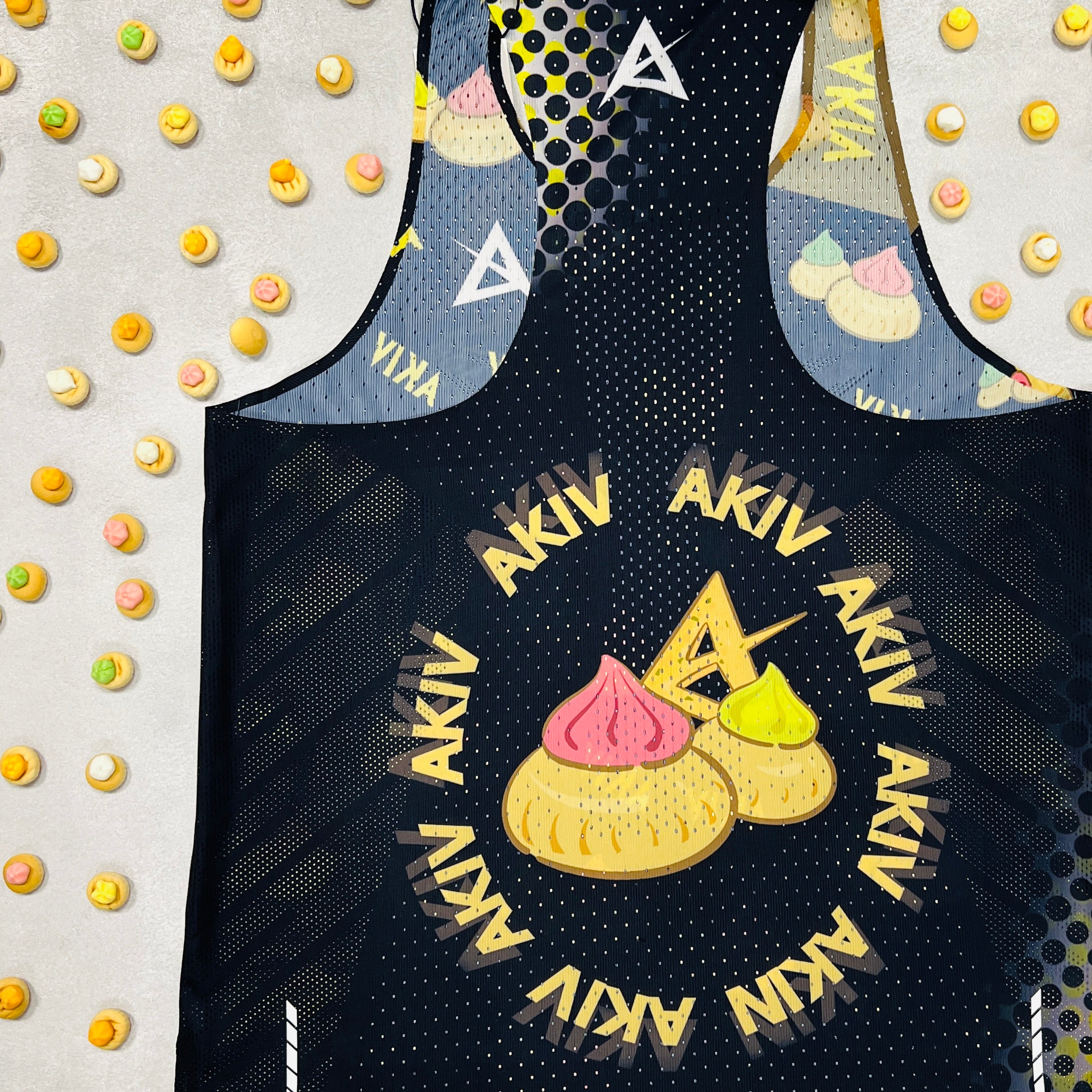 AKIV Elite Singlet Unisex | Iced Gem Biscuits