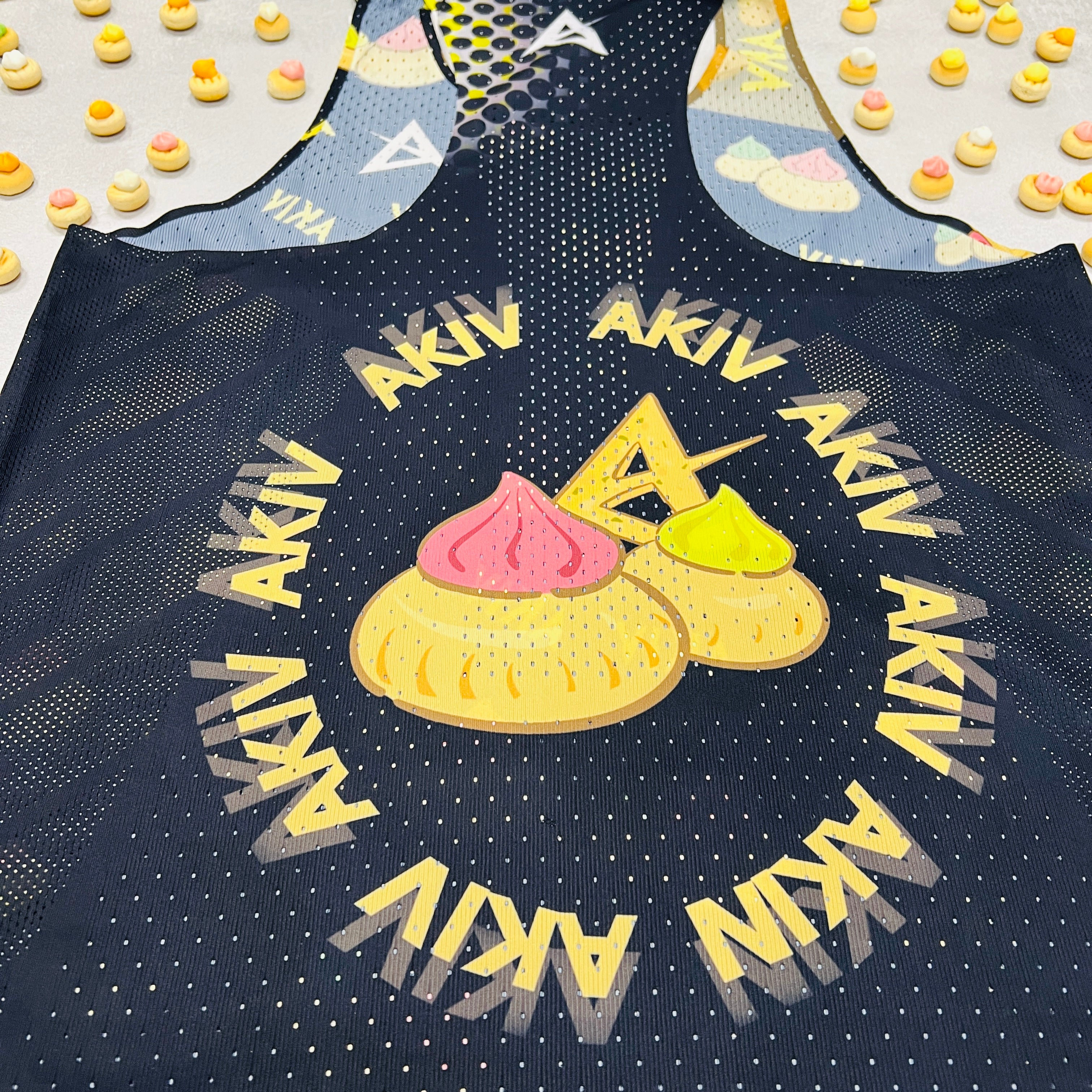 AKIV Elite Singlet Unisex | Iced Gem Biscuits