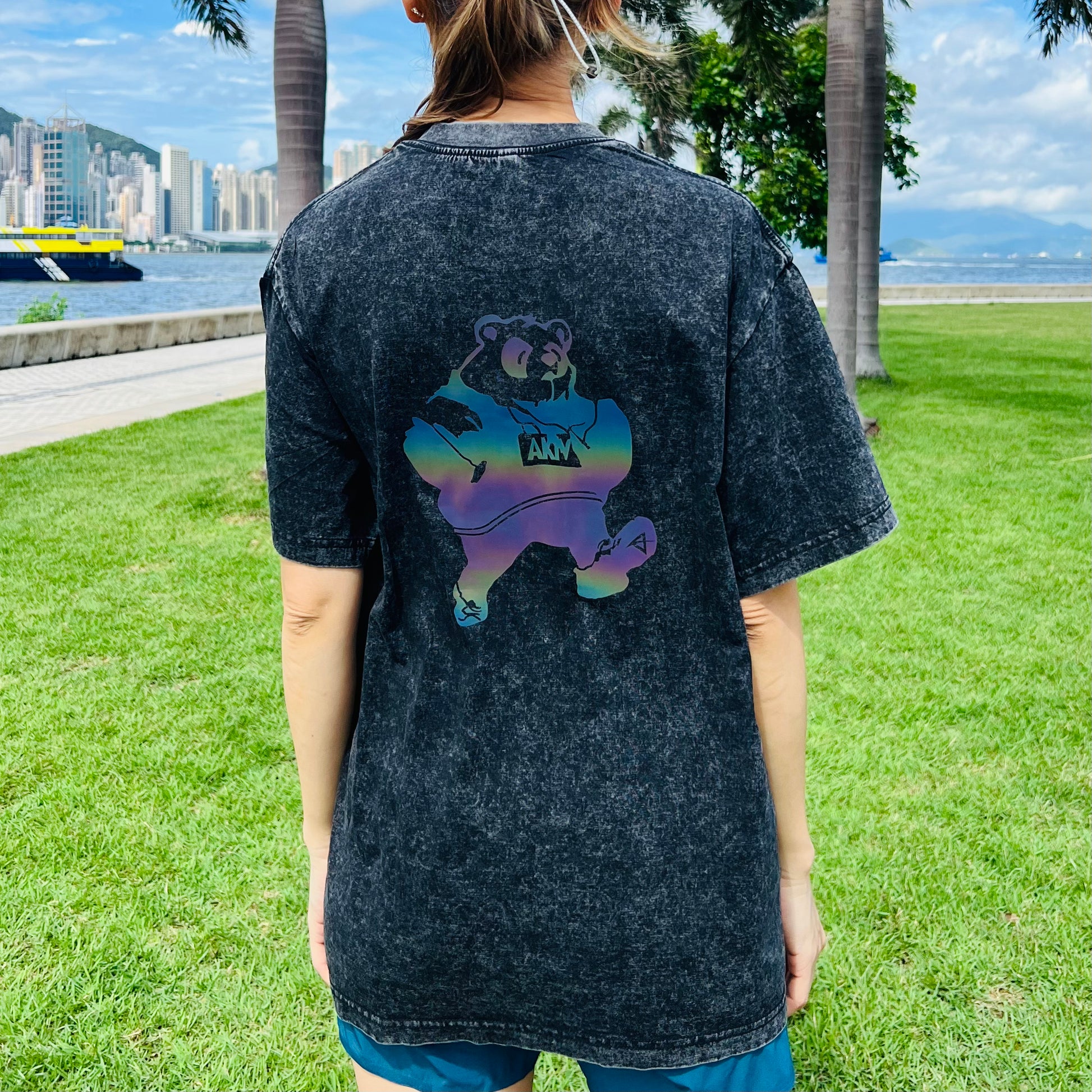 AKIV Cotton T-Shirt (Bear) AKIV 棉質休閒款短袖T-Shirt (陸上競技熊)