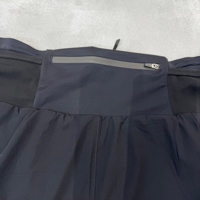 Pre-Order | AKIV x Manulife 2-in-1 Trail Running Shorts Unisex | Inner Tight | Black