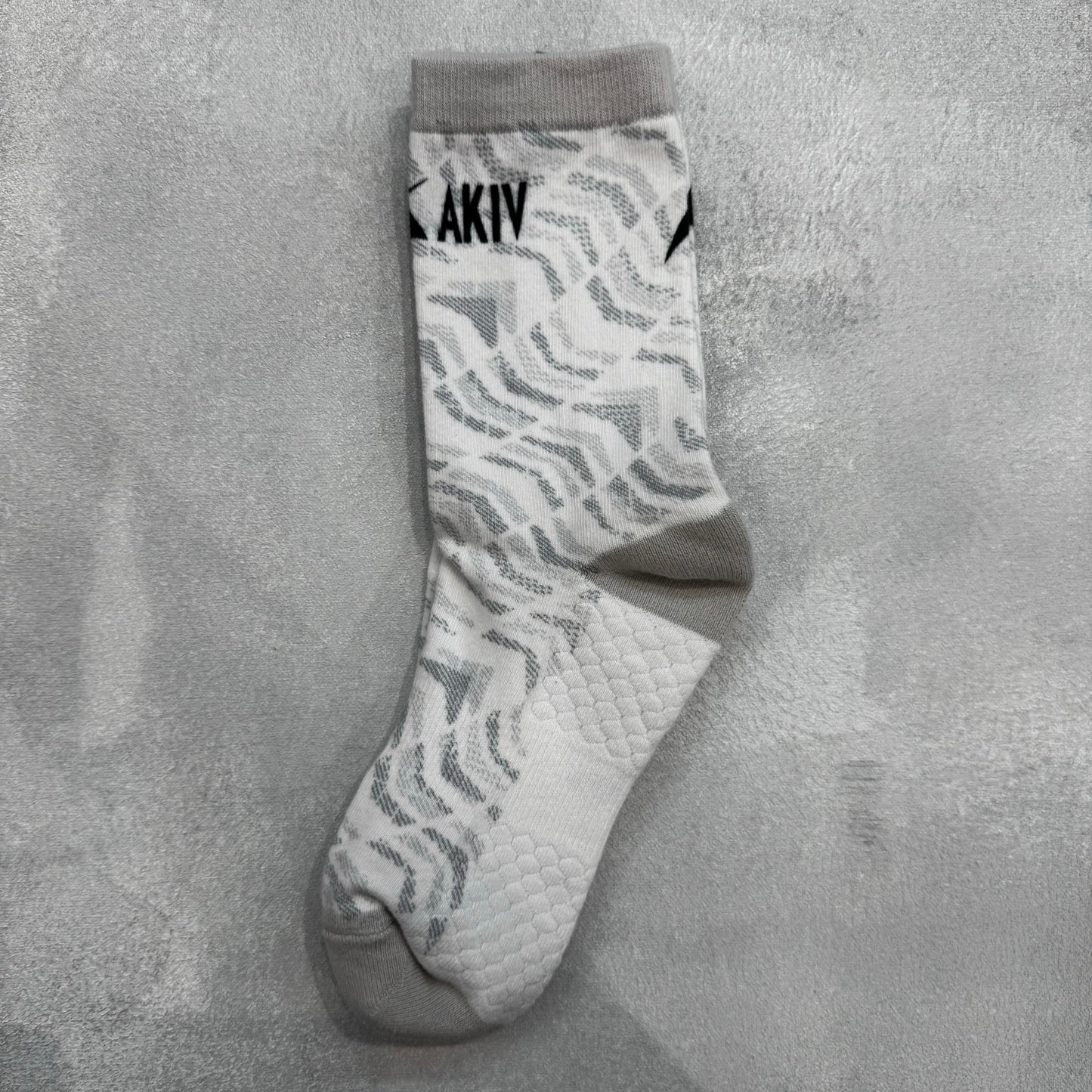 AKIV High-Cut Light Cushion Running Socks Unisex | Free Size | Stacked Style | White
AKIV 高筒輕氣墊跑步襪男女款 | 均碼 | 層疊風格 | 白色