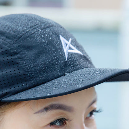 AKIV Running Pro Black Cap | Embroidery Special Edition