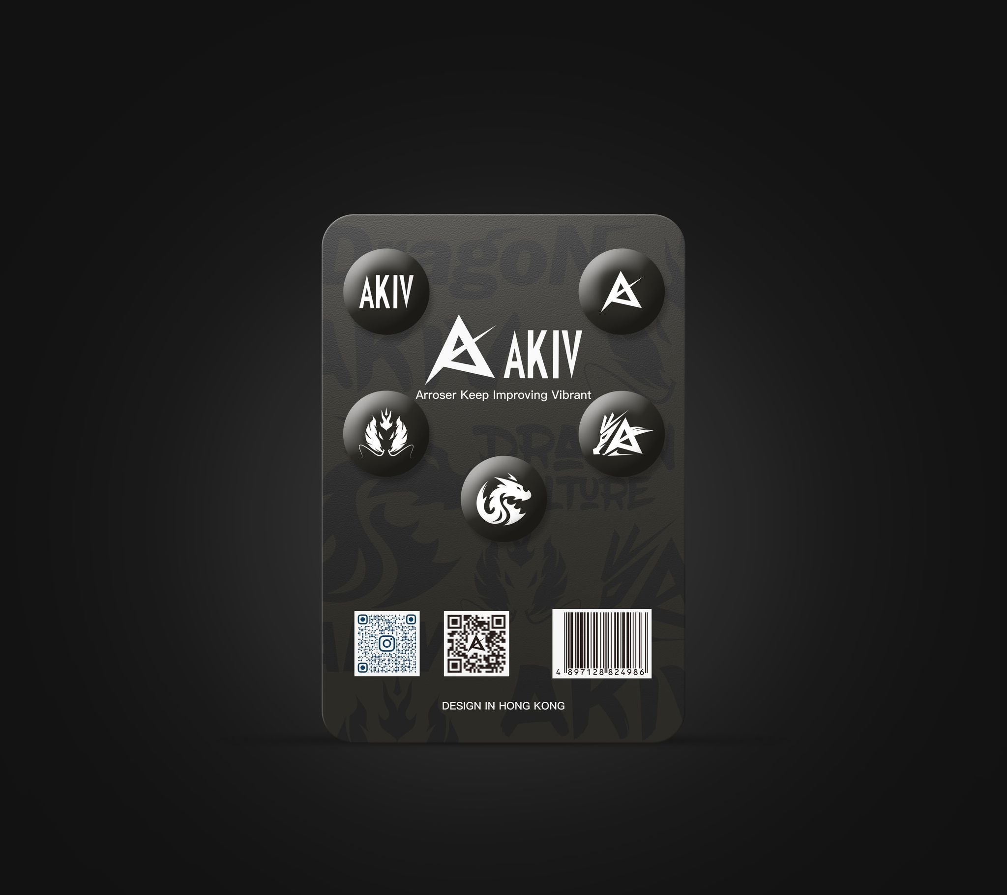 AKIV Runnap | Dragon
AKIV號碼布扣 | 龍圖案