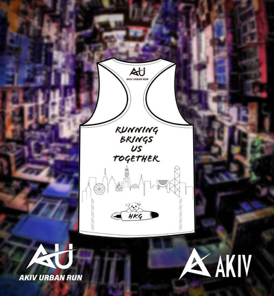 AKIV Elite Singlet Unisex | Urban Run Monster Building