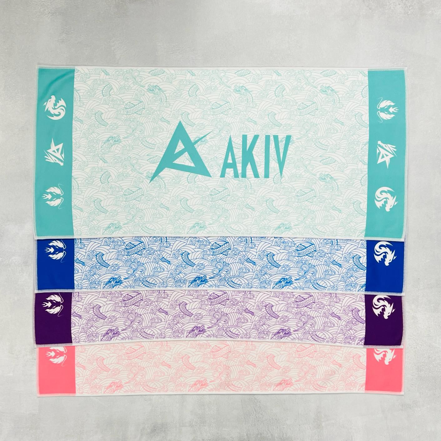 AKIV 龍年版吸汗毛巾