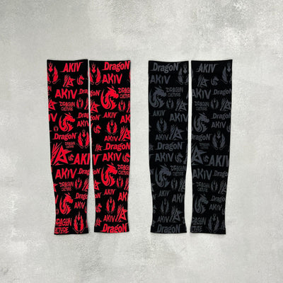 AKIV 輕盈快乾跑步手袖 | 龍系列