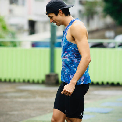 AKIV Elite Singlet Unisex | Blue Diamond