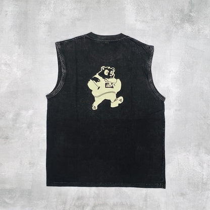 AKIV Cotton Singlet (Bear) AKIV 棉質休閒款背心 (陸上競技熊)