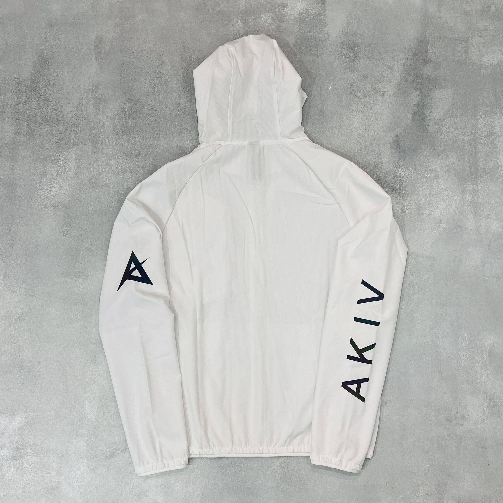 AKIV Running Breathable Waterproof Jacket Unisex | White AKIV跑步透氣防水風褸男女款 | 白色