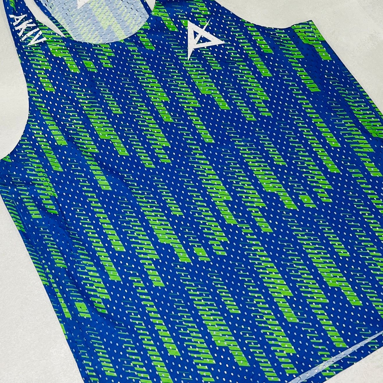 AKIV Racing Singlet Unisex | Stacked Style