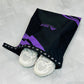 AKIV Magic Tape Waterproof Sports Shoe Bag | Jumbo Size | Purple AKIV魔術貼防水運動鞋袋 | 特大版 | 紫色