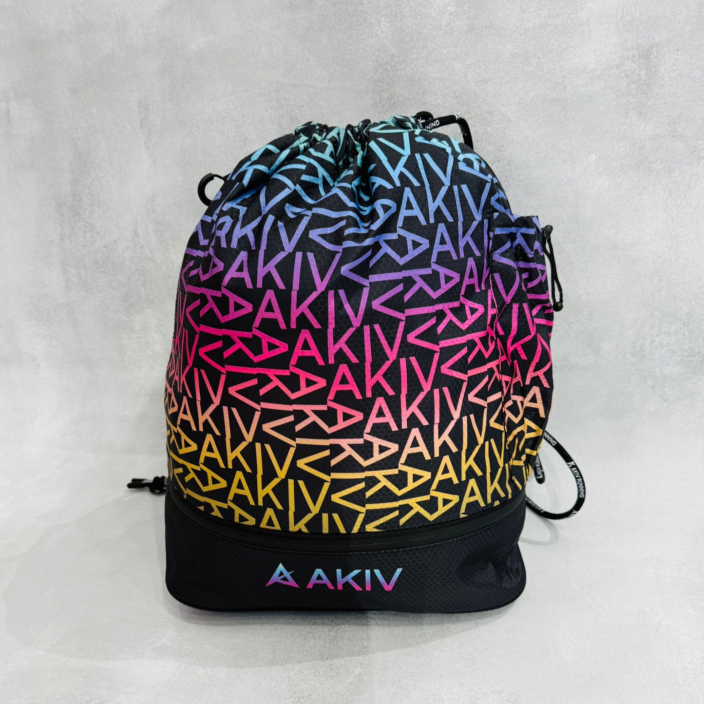 AKIV Waterproof Drawstring Backpack | 3rd Generation | Shiny Gradient