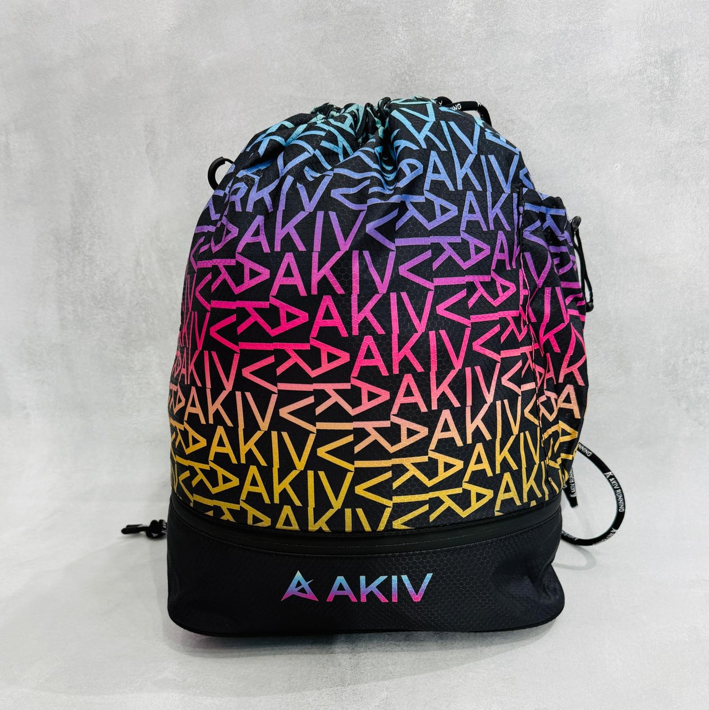 AKIV Waterproof Drawstring Backpack | 3rd Generation | Shiny Gradient