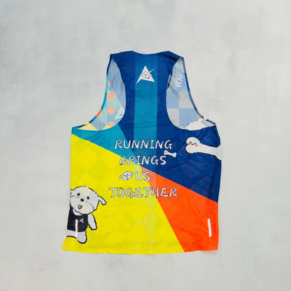 AKIV Elite Singlet Unisex | Running Bring Us Together | Barry & Bonne
AKIV 精英比賽背心男女款 | 以跑會友系列 | Barry & Bonne