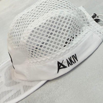 AKIV Running Pro Breathable Mesh Cap | Foldable | White
AKIV 輕盈透汗透氣網跑步帽 | 可摺疊 | 白色