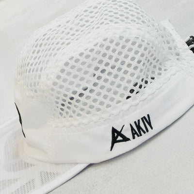 AKIV Running Pro Breathable Mesh Cap | Foldable | White
AKIV 輕盈透汗透氣網跑步帽 | 可摺疊 | 白色