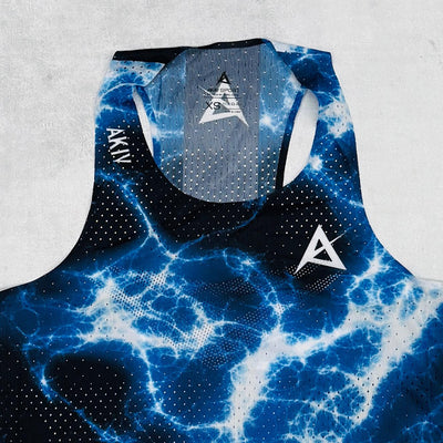 AKIV Elite Singlet Unisex | Lightning Blue
AKIV 精英比賽背心男女款 | 藍閃電