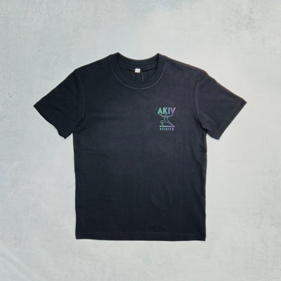 AKIV Cotton T-Shirt Unisex | Stretch | Iridescent Logo
AKIV 棉質休閒款短袖T恤 | 伸展款 | 幻彩 Logo