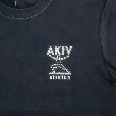 AKIV Cotton T-Shirt Unisex | Stretch | Bling Logo
AKIV 棉質休閒款短袖T恤 | 伸展款 | 閃亮 Logo