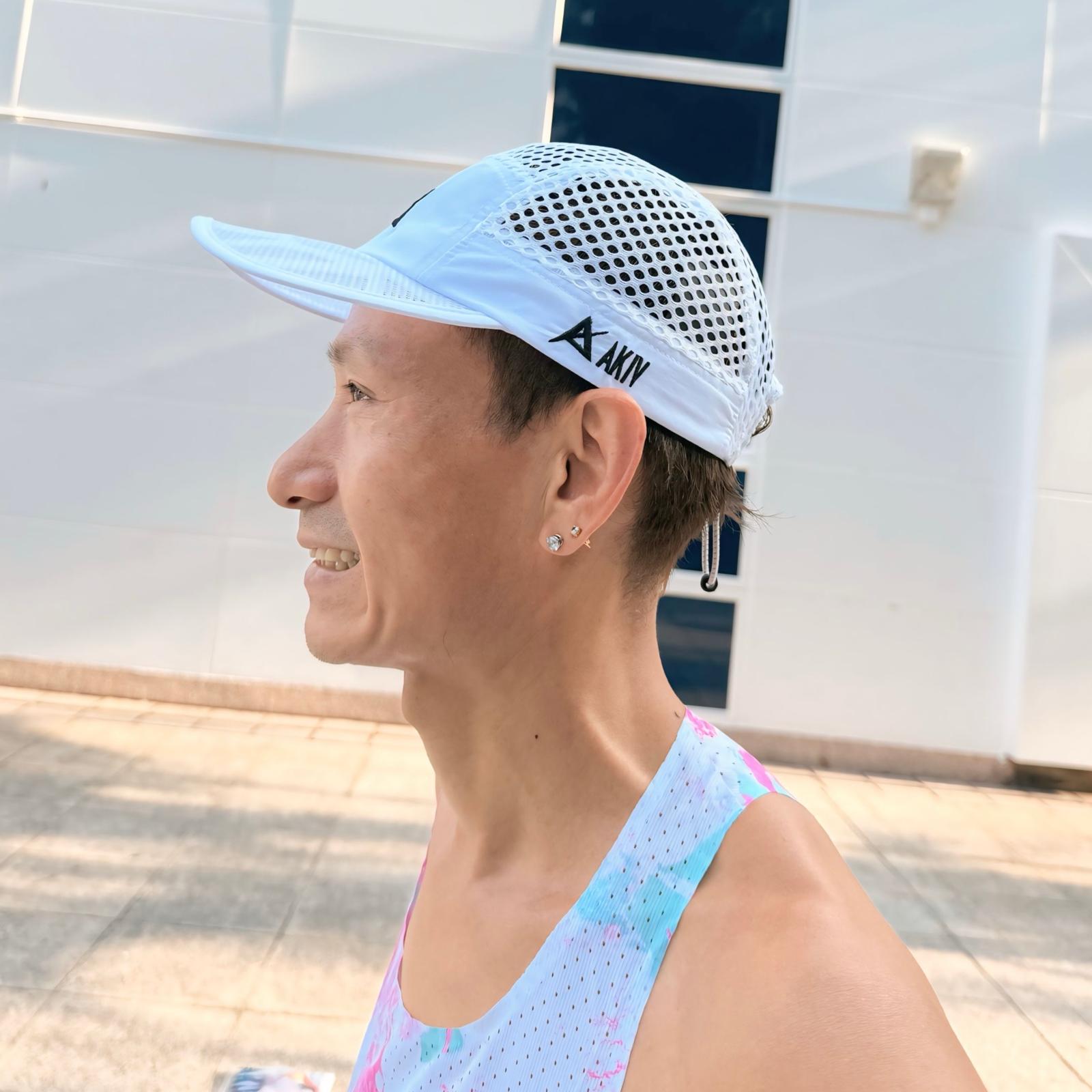 AKIV Running Pro Breathable Mesh Cap | Foldable | White
AKIV 輕盈透汗透氣網跑步帽 | 可摺疊 | 白色