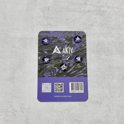 AKIV High-Strength Magnetic Runnap | Fantasy Purple
AKIV強磁力號碼布扣 | 魔幻紫色