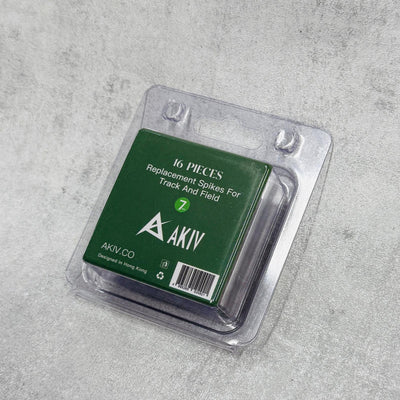 AKIV Replacement Spikes For Track And Field | 16 Pieces
AKIV 田徑釘鞋通用螺紋替換釘 | 16粒