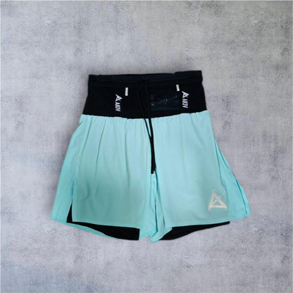 AKIV 2-in-1 Pro Trail Running Shorts Unisex | Inner Tight | Lake Green
AKIV 2合1多功能專業跑步褲男女款 | 平腳內膽版 | 湖水綠