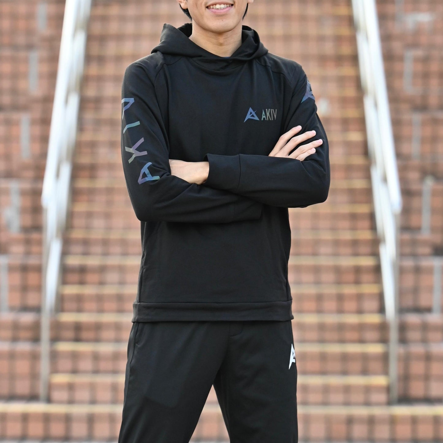 AKIV ProDry Thin Thermal Runner’s Hoodies with Finger Loops Unisex | Black
AKIV 精英速乾保暖拇指環連帽訓練上衣男女款 | 黑色