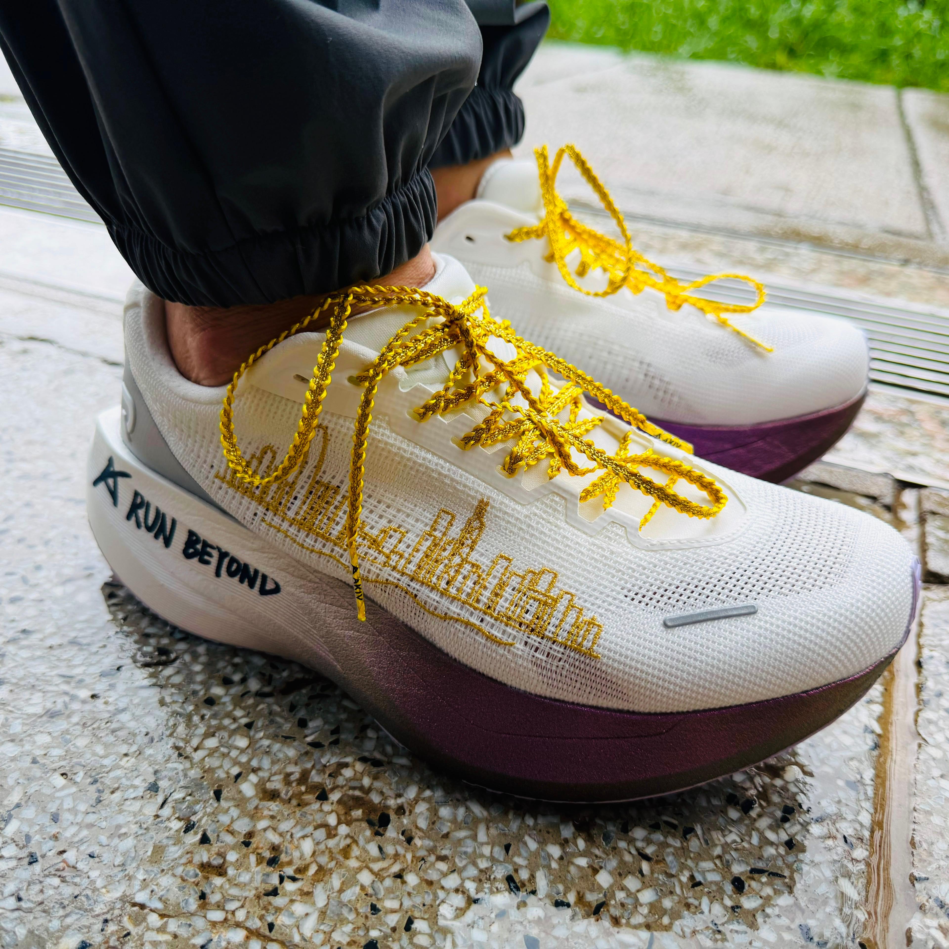 AKIV Running Sawtooth Laces | Special Edition Gold
AKIV 跑步鋸齒鞋帶 | 特别版流金