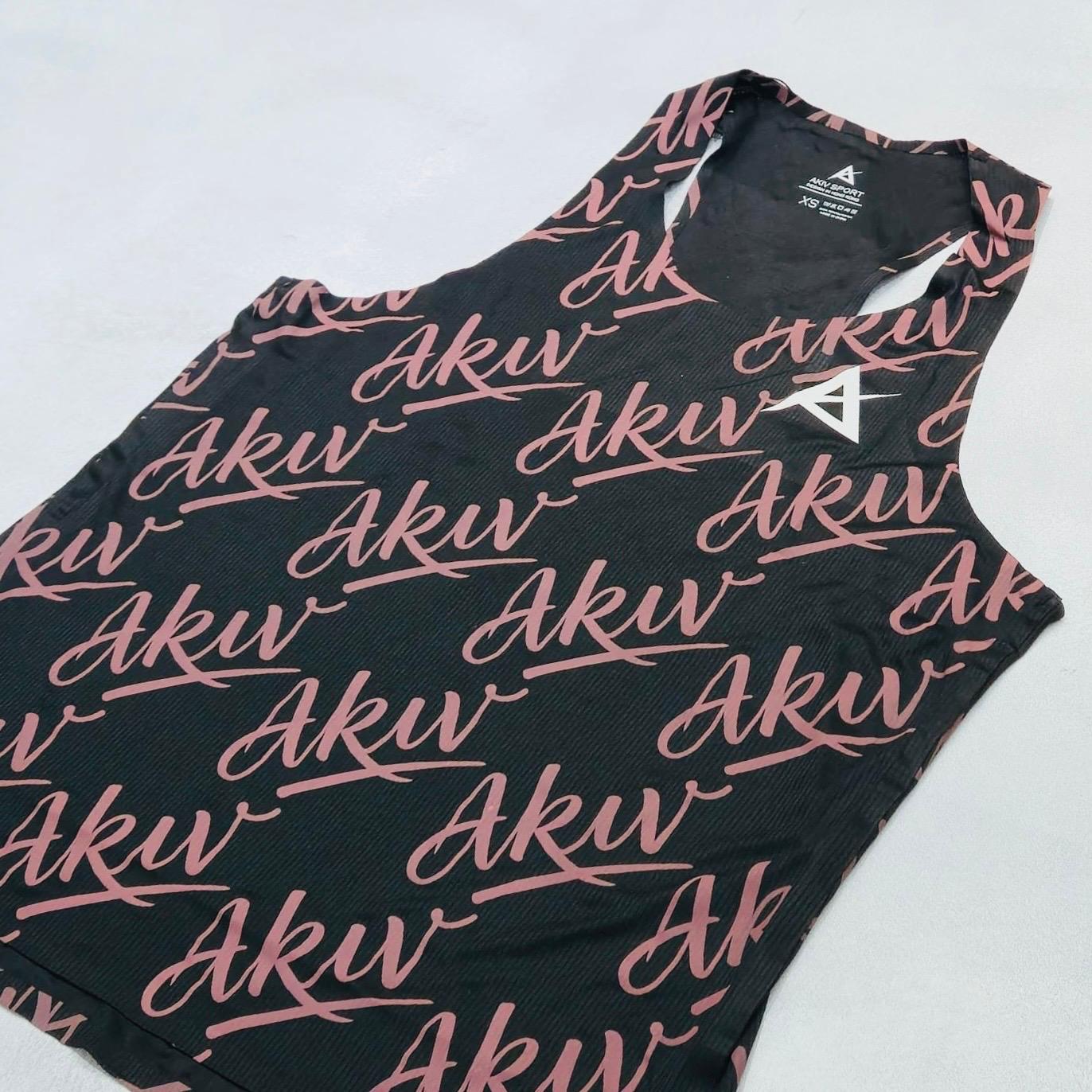 AKIV Spark Reflective Breathable Running Singlet Unisex | Pink