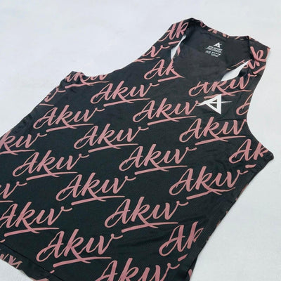 AKIV Spark Reflective Breathable Running Singlet Unisex | Pink