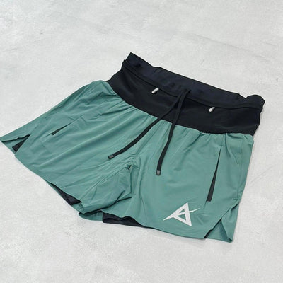 AKIV 2-in-1 Trail Running Shorts Unisex | Inner Tight | Sea Green
AKIV 多功能越野跑褲男女款 | 平腳內膽版 | 海綠