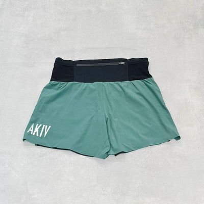 AKIV 2-in-1 Trail Running Shorts Unisex | Inner Tight | Sea Green
AKIV 多功能越野跑褲男女款 | 平腳內膽版 | 海綠