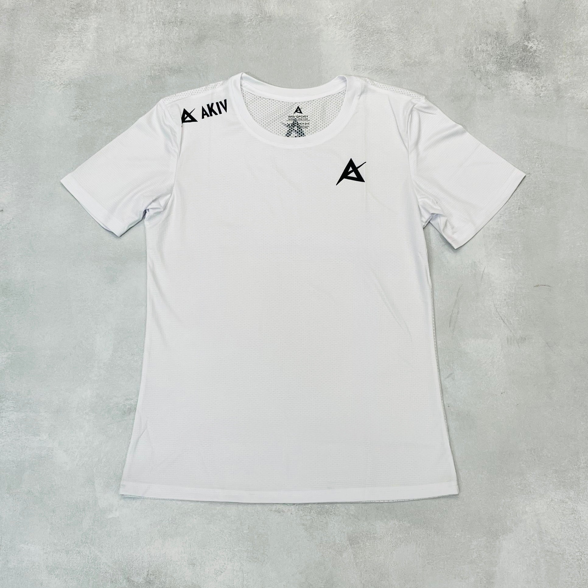 AKIV Ultralight Training T-Shirt Unisex | White
AKIV 超輕訓練T恤男女款 | 白色