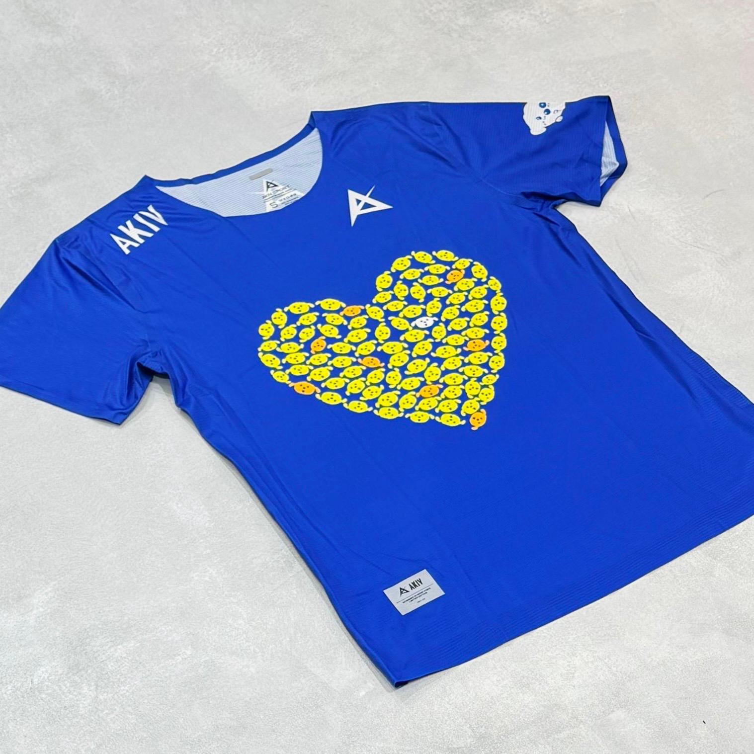 AKIV Ultralight Training Barry Running Tech Blue T-Shirt Unisex | Yellow
AKIV 超輕訓練Barry 跑心技術藍色T恤男女款 | 黃色