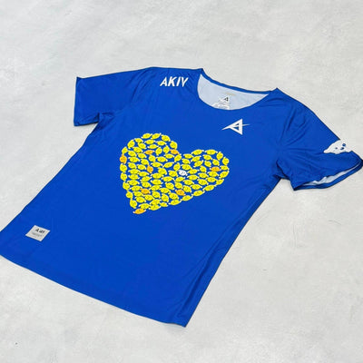 AKIV Ultralight Training Barry Running Tech Blue T-Shirt Unisex | Yellow
AKIV 超輕訓練Barry 跑心技術藍色T恤男女款 | 黃色