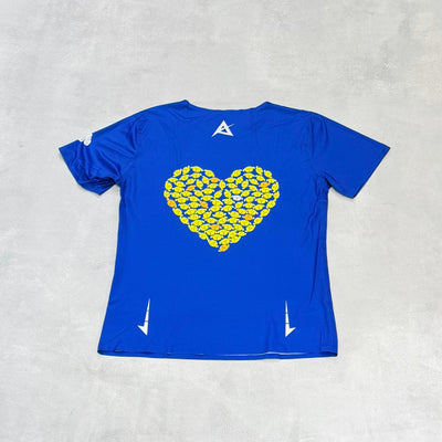 AKIV Ultralight Training Barry Running Tech Blue T-Shirt Unisex | Yellow
AKIV 超輕訓練Barry 跑心技術藍色T恤男女款 | 黃色