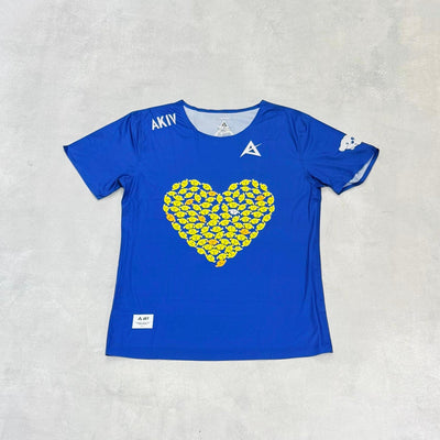 AKIV Ultralight Training Barry Running Tech Blue T-Shirt Unisex | Yellow
AKIV 超輕訓練Barry 跑心技術藍色T恤男女款 | 黃色