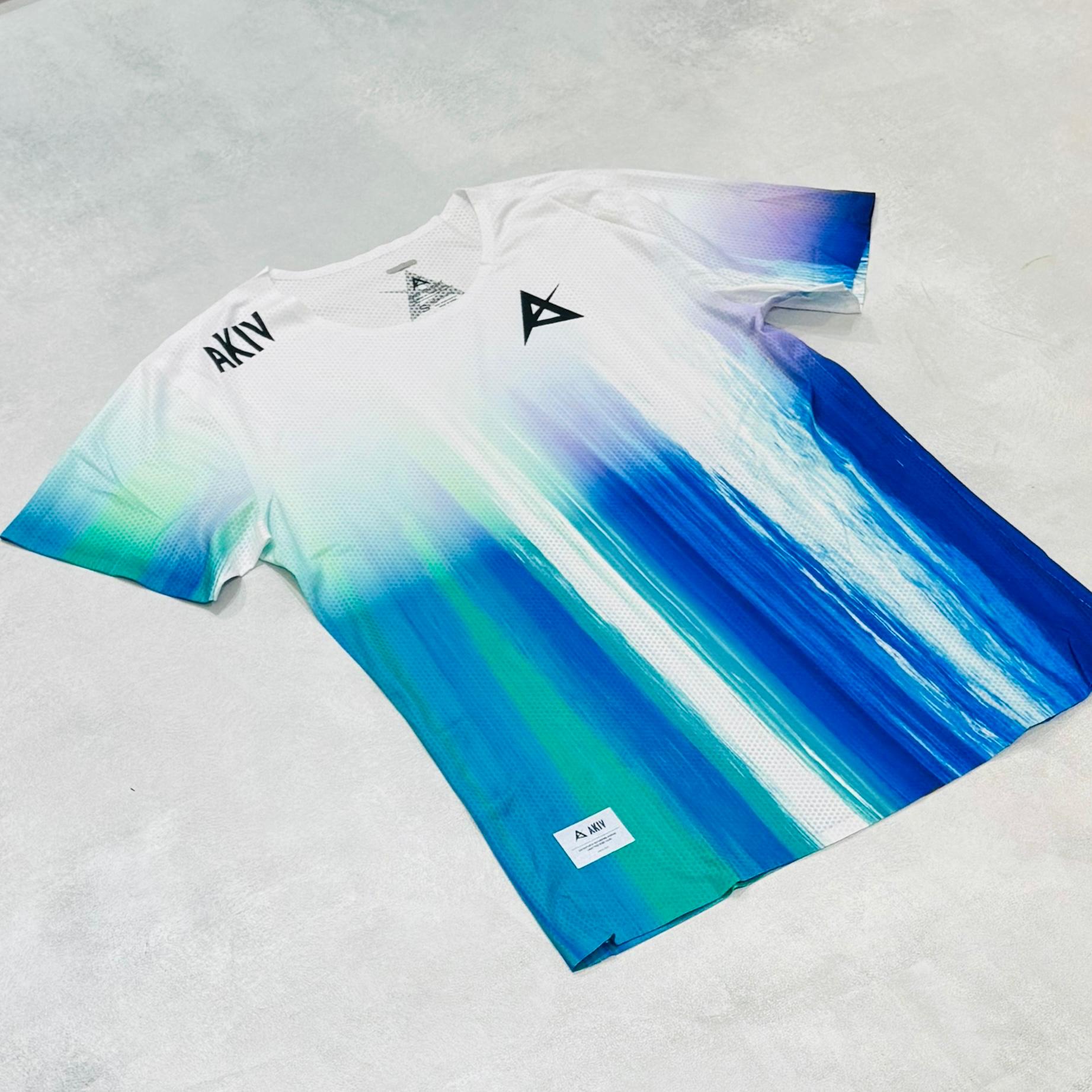 AKIV Ultralight Training T-Shirt Unisex | Blue Momentum