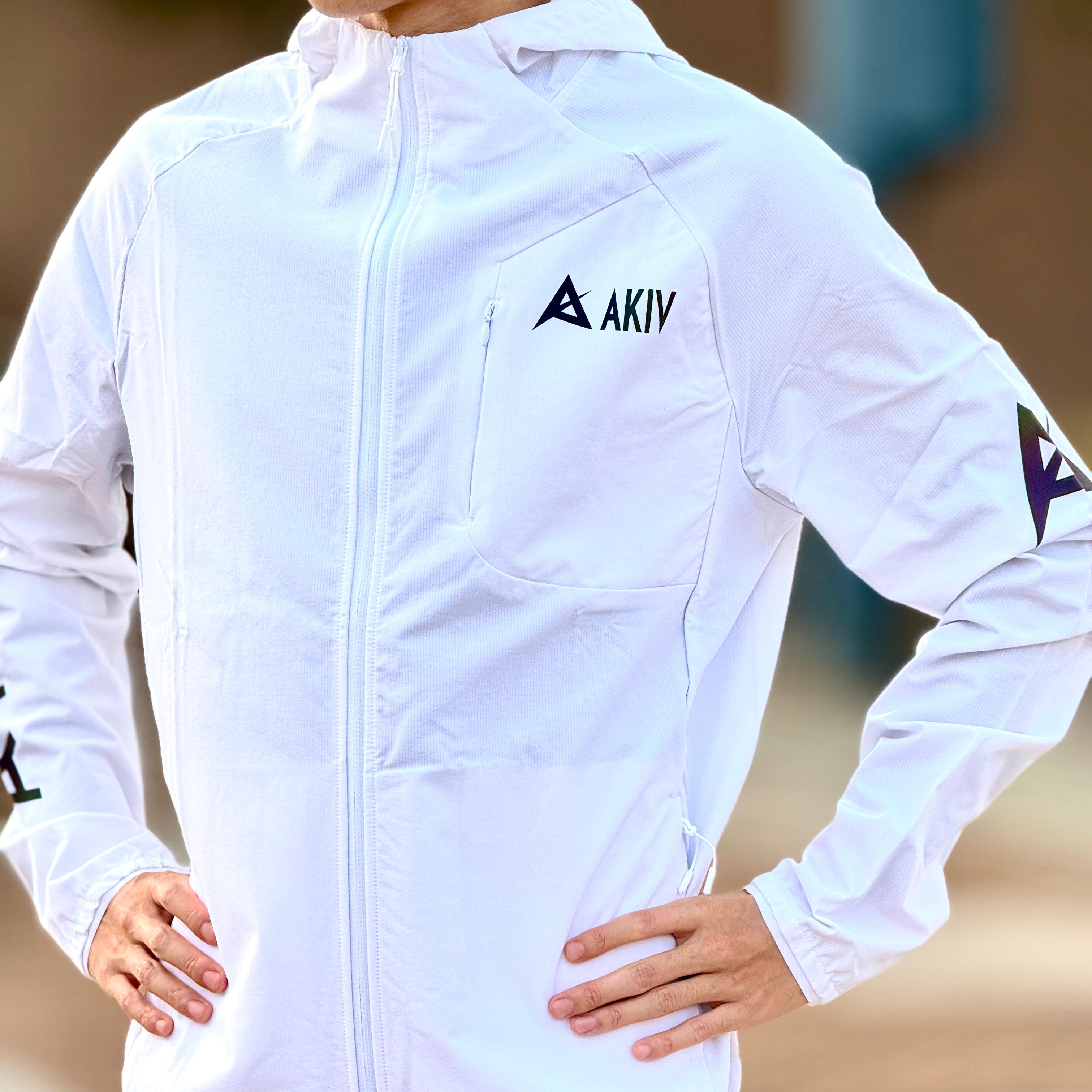 AKIV Running Breathable Waterproof Jacket Unisex | White
AKIV跑步透氣防水風褸男女款 | 白色