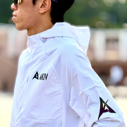 AKIV Running Breathable Waterproof Jacket Unisex | White
AKIV跑步透氣防水風褸男女款 | 白色