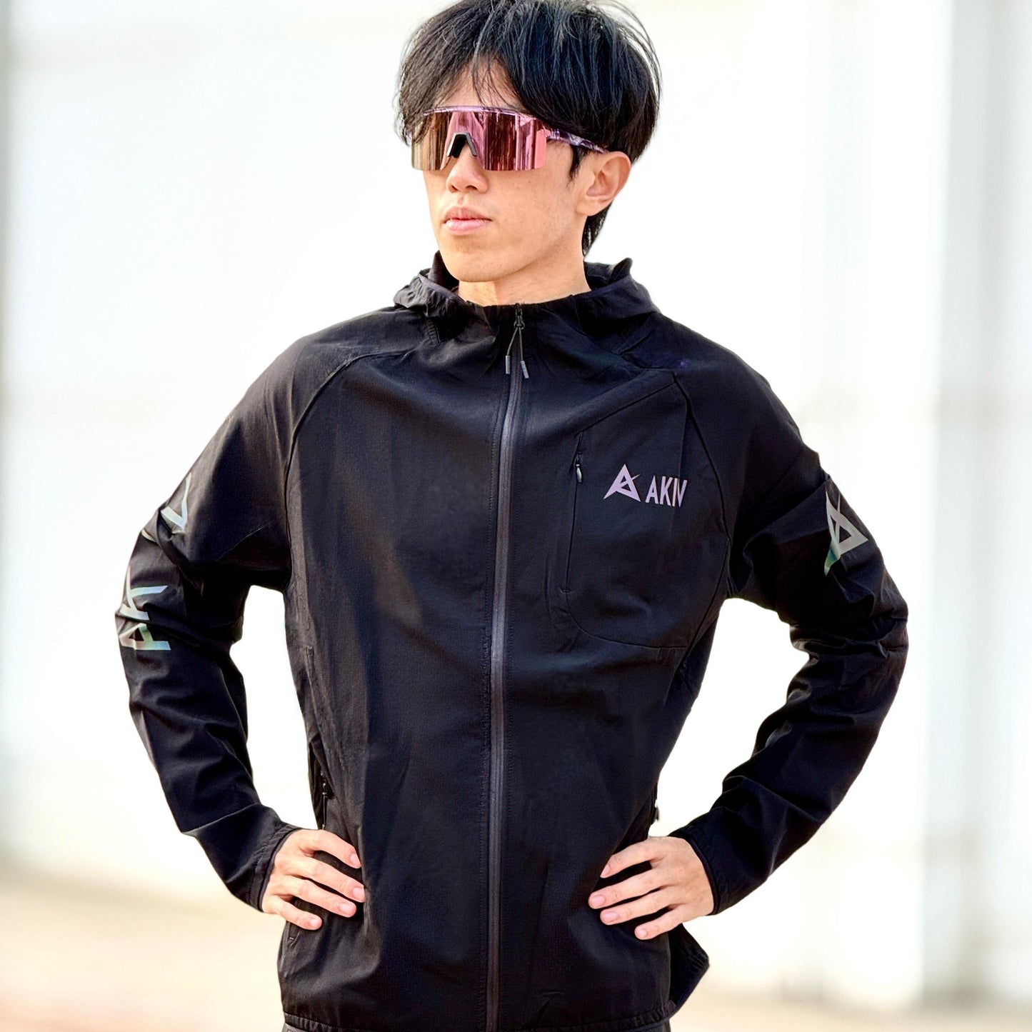AKIV Breathable Water-Resistant Running Jacket Unisex | Black
AKIV跑步透氣跣水風褸男女款 | 黑色